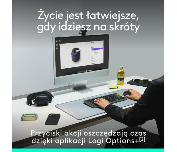 LOGITECH POP ICON Mouse lilac 910-007414 - 1276201 - zdjęcie 8